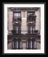 Balcon Parisien II Framed Print
