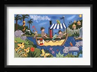 River Adventures Framed Print