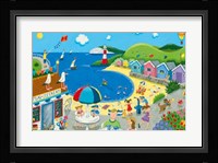 Summertime Bay Framed Print