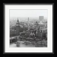 City Of Westminster From The South Bank Of The Thames, 1963 Fine Art Print