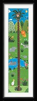 Jungle Growth Chart Framed Print