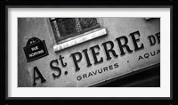 Paris Streets I Framed Print