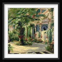 Interior of the Palm House at Potsdam I Fine Art Print