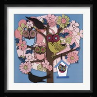 Summer Owl Tree Fine Art Print