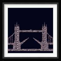 City Type I Framed Print