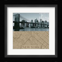 NYC Map I Fine Art Print
