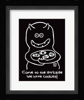 Dark Side of Cookies Fine Art Print