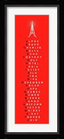 Phonetic Alphabet I Fine Art Print