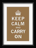 Keep Calm And Carry On VII Fine Art Print