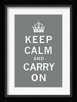 Keep Calm And Carry On VIII Fine Art Print