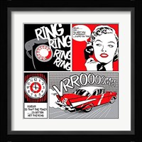 Comic Strip I Fine Art Print