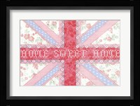 Union Jack, Home Sweet Home Fine Art Print
