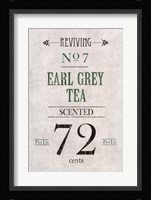 Earl Grey Tea Framed Print