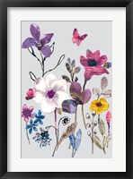 Field Flowers II Framed Print