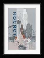 Travel Mono II Framed Print