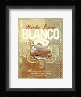 Cafe Blanco Framed Print