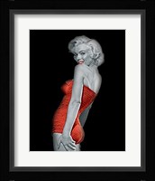 Lady In Red I Fine Art Print