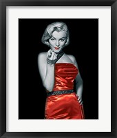 Lady In Red II Fine Art Print