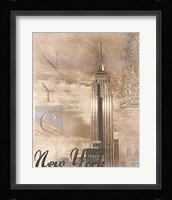 New York Travelogue Fine Art Print