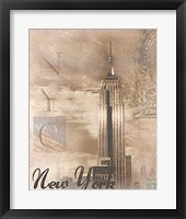 New York Travelogue Fine Art Print
