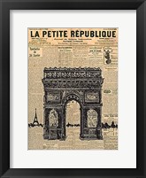 Paris Journal II Fine Art Print