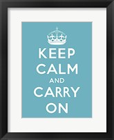 Keep Calm And Carry On VI Fine Art Print
