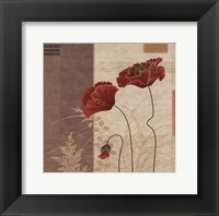Papavar I Framed Print