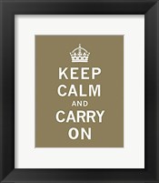 Keep Calm And Carry On VII Fine Art Print