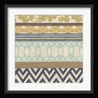 Geometric Frieze IV Framed Print