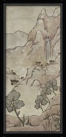 Chinoiserie Landscape I Framed Print