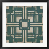 Deco Tile I Framed Print
