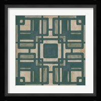 Deco Tile IV Framed Print