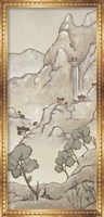 Non-Embellished Chinoiserie Landscape I Fine Art Print
