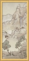 Non-Embellished Chinoiserie Landscape I Fine Art Print