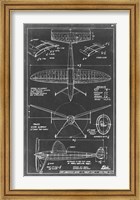 Aeronautic Blueprint III Fine Art Print