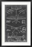 Aeronautic Blueprint III Fine Art Print
