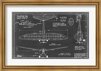 Aeronautic Blueprint VI Fine Art Print
