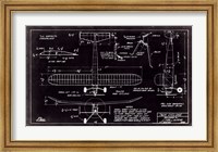 Aeronautic Blueprint VII Fine Art Print