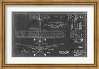 Aeronautic Blueprint VIII Fine Art Print