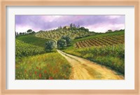 Tuscan Road Fine Art Print
