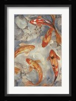 Vibrant Koi II Framed Print