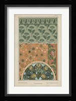 Nouveau Floral Design I Fine Art Print