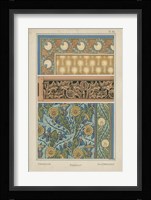 Nouveau Floral Design II Fine Art Print