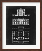 Graphic Building & Plan IV Fine Art Print