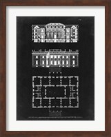 Graphic Building & Plan VI Fine Art Print