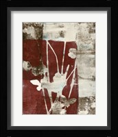 Rustic Blossoms II Framed Print