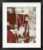Rustic Blossoms II Framed Print