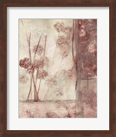 Framed Blossoms II Fine Art Print