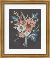 Coral Bouquet I Fine Art Print