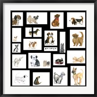 Doggie Grid Fine Art Print